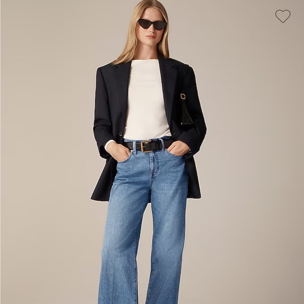 J. Crew Light Blue Wide Leg Jeans
